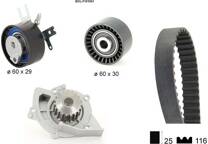 Vattenpump + kuggremssats