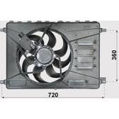 Ventilador, refrigeración del motor BOLK - BOL-C021413
