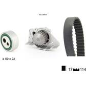 Water Pump & Timing Belt Kit BOLK - BOL-J040139