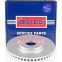 Brake disc (per unit) BORG and BECK - BBD6281S