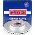 Brake disc (per unit) BORG and BECK - BBD6284S