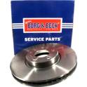 Brake disc (per unit) BORG and BECK - BBD7004S