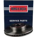 Brake disc (per unit) BORG and BECK - BBD7020S