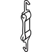 Aanslagrubber, demper BOSAL - 255-754