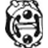 Anschlagpuffer, Schalldämpfer BOSAL - 255-162