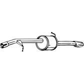 Bakre ljuddämpare BOSAL - 135-111