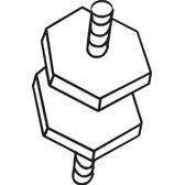 Batente de encosto, silenciador BOSAL - 255-333