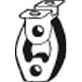 Butée élastique (silencieux) BOSAL - 255-146