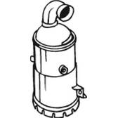 Catalizzatore marmitta catalitica BOSAL - 090-492