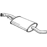 Centre Muffler BOSAL - 233-741