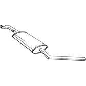 Centre Muffler BOSAL - 281-241