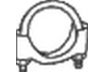 Clamp, exhaust system