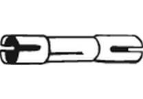 Connettore tubi, Imp. gas scarico