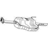 Einddemper-knalpot BOSAL - 185-155