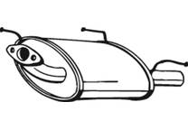 Endschalldämpfer
