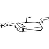 Endschalldämpfer BOSAL - 148-103