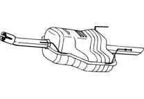 Endschalldämpfer