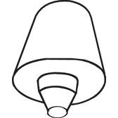 Gummibuffert, ljuddämopare BOSAL - 255-808