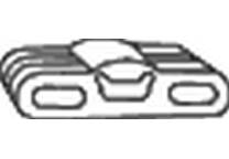 Holder, exhaust system