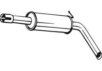 Mittelschalldämpfer
