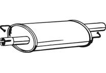 Mittelschalldämpfer