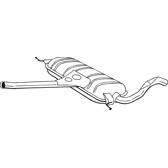 Mittelschalldämpfer BOSAL - 282-543
