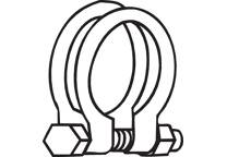 Pièce de serrage (échappement)