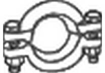 Pièce de serrage (échappement)