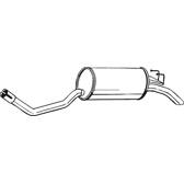 Pot échappement / Silencieux arrière BOSAL - 148-123