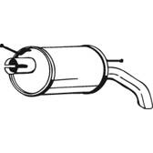 Pot échappement / Silencieux arrière BOSAL - 154-511