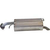 Silencieux Arrière MTS 01.60310 - Longueur 1000mm, Poids 6.2kg - Neuf, Compatible Multiple Références