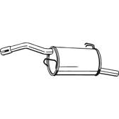 Pot échappement / Silencieux arrière BOSAL - 177-673