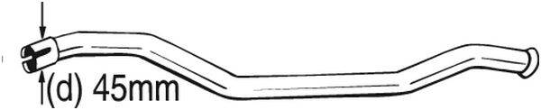 Repair Pipe, catalytic converter
