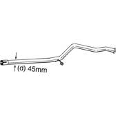 Reparaturrohr, Katalysator BOSAL - 889-181