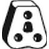 Rubber Buffer, muffler BOSAL - 255-044