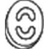 Rubber Buffer, muffler BOSAL - 255-839