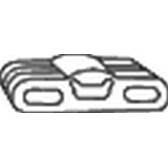 Rubber Buffer, muffler BOSAL - 255-859