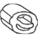 Rubber Buffer, muffler BOSAL - 255-919