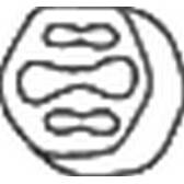 Rubber Buffer, muffler BOSAL - 255-946