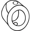 Rubber Buffer, silencer BOSAL - 255-609