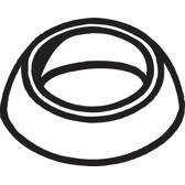 Seal, exhaust pipe BOSAL - 256-859