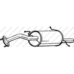 Silencieux arrière BOSAL - 171-215