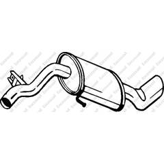 Silencieux arrière BOSAL - 247-037