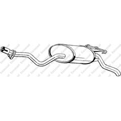 Silencieux arrière BOSAL - 279-349