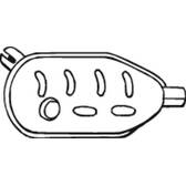 Silencieux avant BOSAL - 200-627