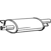 Silencieux intermédiaire BOSAL - 233-577