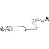 Silencieux intermédiaire BOSAL - 282-055