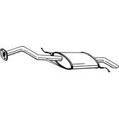 Silenziatore posteriore BOSAL - 278-837