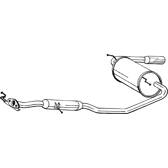 Silenziatore posteriore BOSAL - 284-567