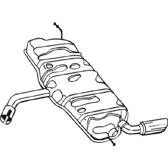 Tłumik końcowy BOSAL - 105-503